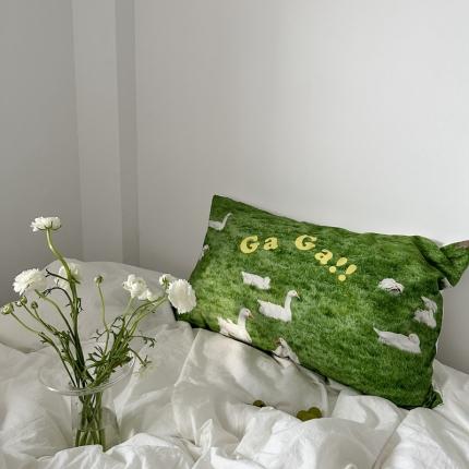 91家纺网 家纺一手货源 找家纺 恋恋三季 2024新款60支长绒棉信封开口枕套 gaga