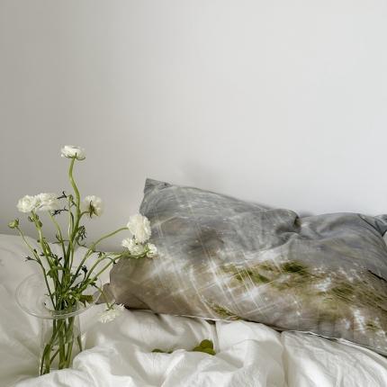 91家纺网 家纺一手货源 找家纺 恋恋三季 2024新款60支长绒棉信封开口枕套 波光