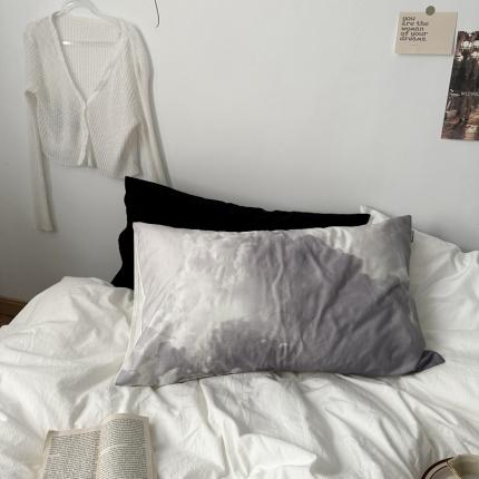91家纺网 家纺一手货源 找家纺 恋恋三季 2024新款60支长绒棉信封开口枕套 云端