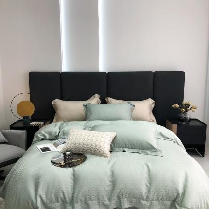 91家纺网 家纺一手货源 找家纺 （总）北辰 2022新款60支天丝提花系列四件套