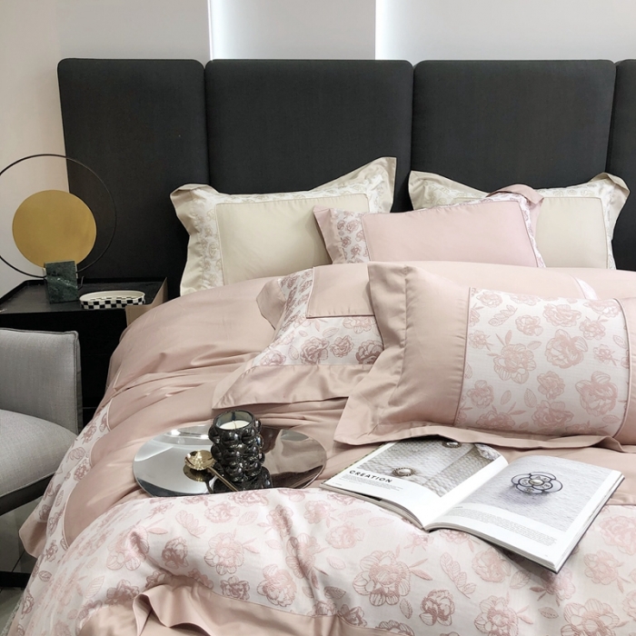 91家纺网 家纺一手货源 找家纺 北辰 2022新款100支全棉四件套-布兰妮 布兰妮-果粉