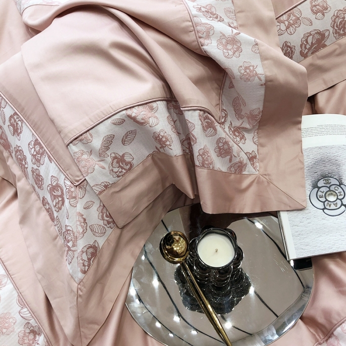 91家纺网 家纺一手货源 找家纺 北辰 2022新款100支全棉四件套-布兰妮 布兰妮-果粉