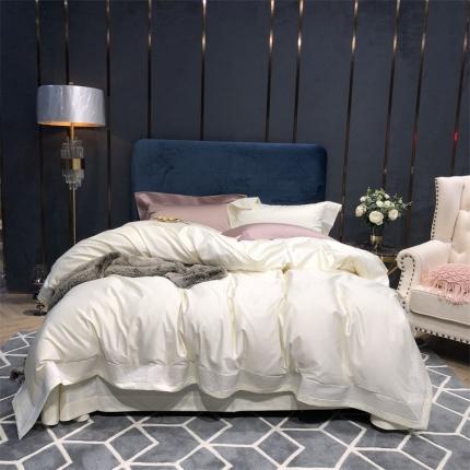 91家纺网 家纺一手货源 找家纺 （总）北辰 2022新款100支双股海岛棉四件套-粹