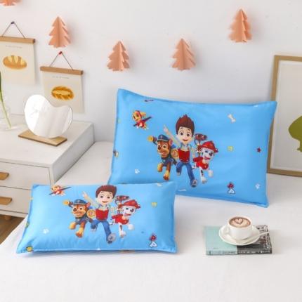 91家纺网 家纺一手货源 找家纺 吉咪兔家纺 新款13372纯棉卡通定位枕套 汪汪队立大功