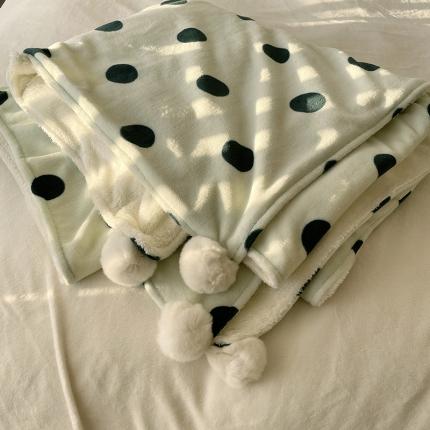 91家纺网 家纺一手货源 找家纺 （总）千朵 2022新款AB版牛奶绒北极绒盖毯毛毯