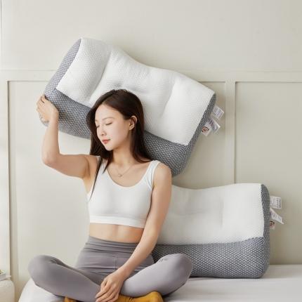 （总）她喜爱枕芯枕头 2023新款高克重针织棉反牵引枕头枕芯