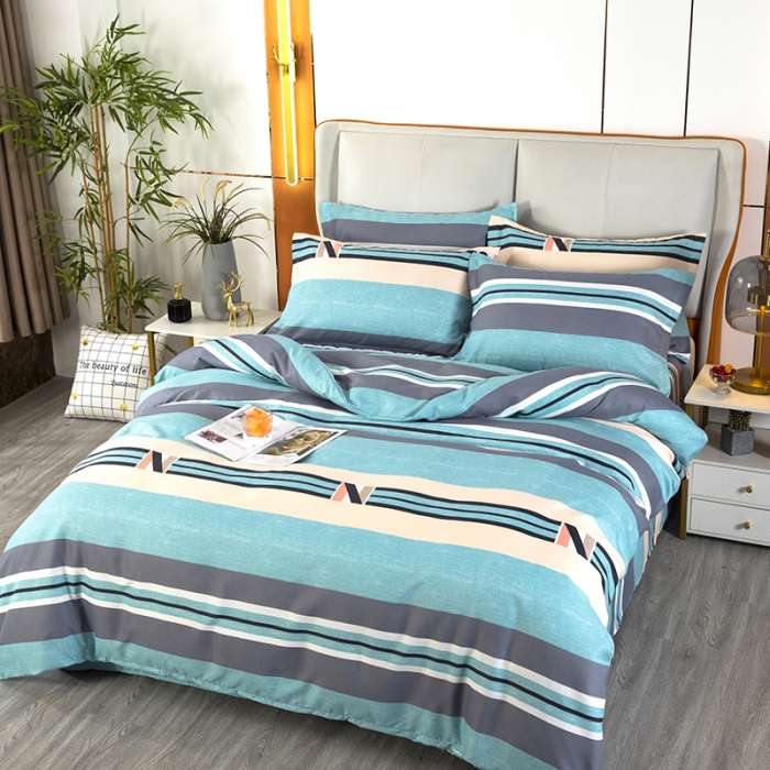 91家纺网 家纺一手货源 找家纺 雨萝家纺 2022新款植物羊绒四件套 菲力