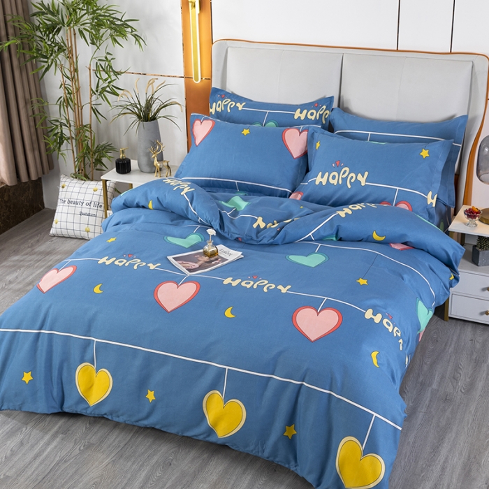 91家纺网 家纺一手货源 找家纺 雨萝家纺 2022新款植物羊绒四件套 欢瑞