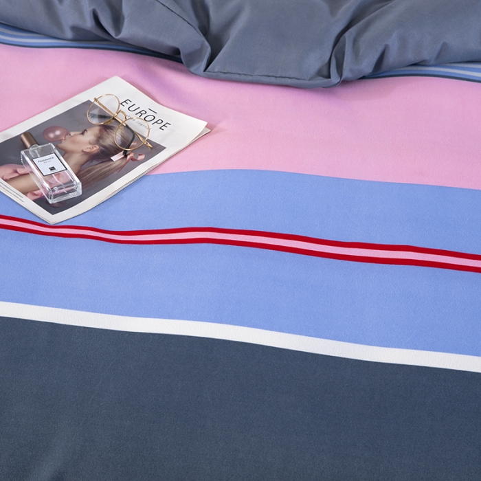 91家纺网 家纺一手货源 找家纺 雨萝家纺 2022新款植物羊绒四件套 加尔文