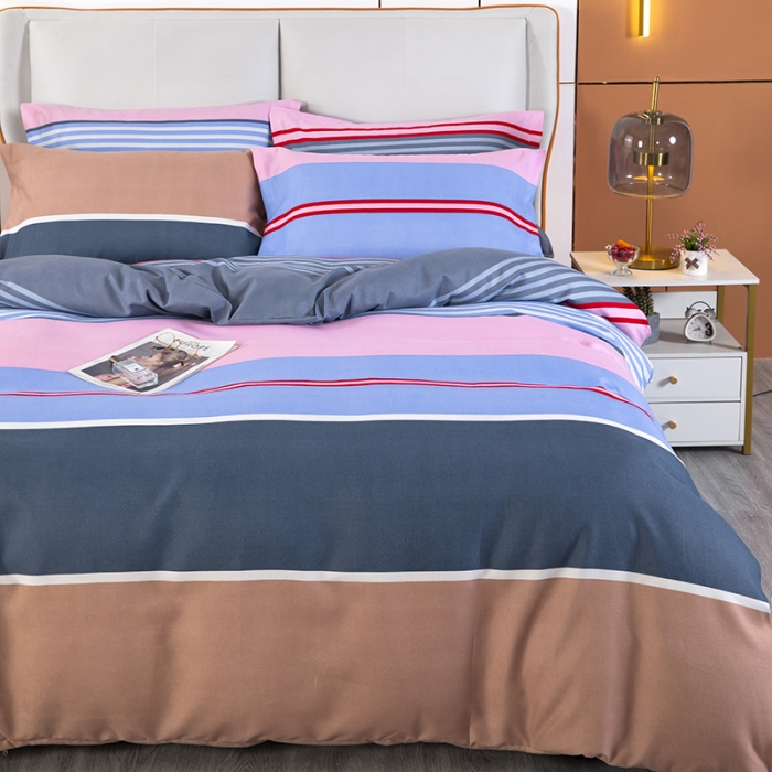 91家纺网 家纺一手货源 找家纺 雨萝家纺 2022新款植物羊绒四件套 加尔文