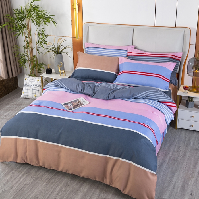 91家纺网 家纺一手货源 找家纺 雨萝家纺 2022新款植物羊绒四件套 加尔文