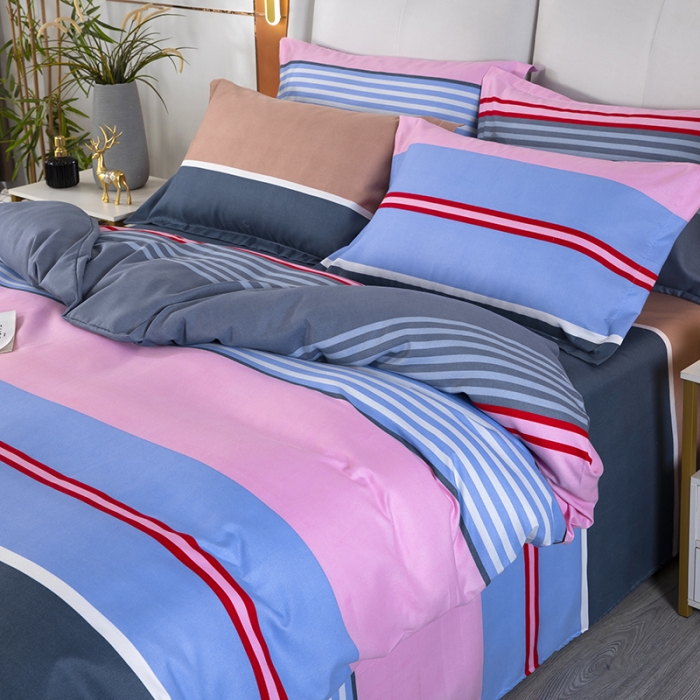 91家纺网 家纺一手货源 找家纺 雨萝家纺 2022新款植物羊绒四件套 加尔文