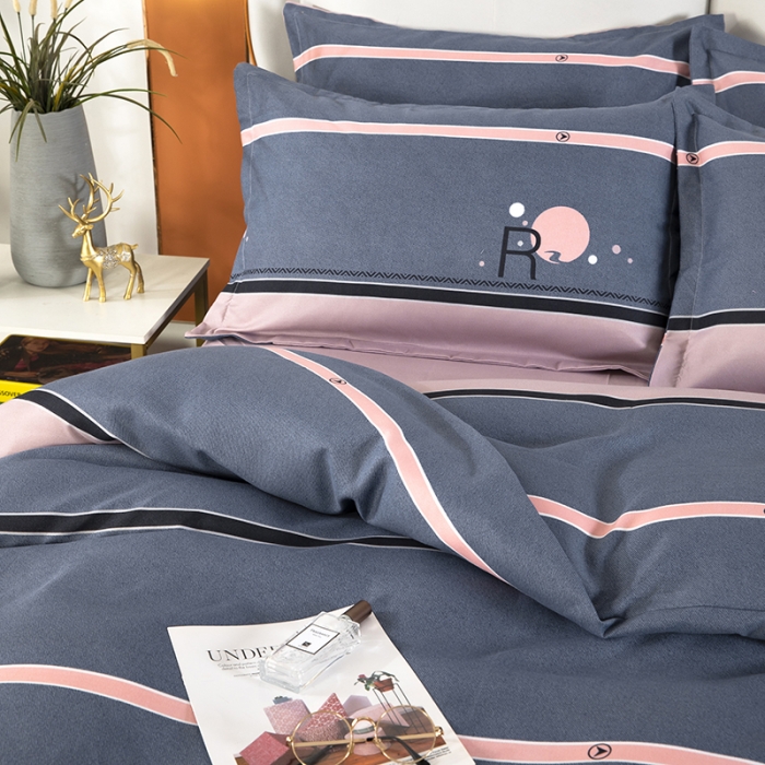 91家纺网 家纺一手货源 找家纺 雨萝家纺 2022新款植物羊绒四件套 克里芬