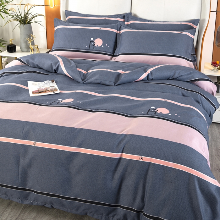 91家纺网 家纺一手货源 找家纺 雨萝家纺 2022新款植物羊绒四件套 克里芬