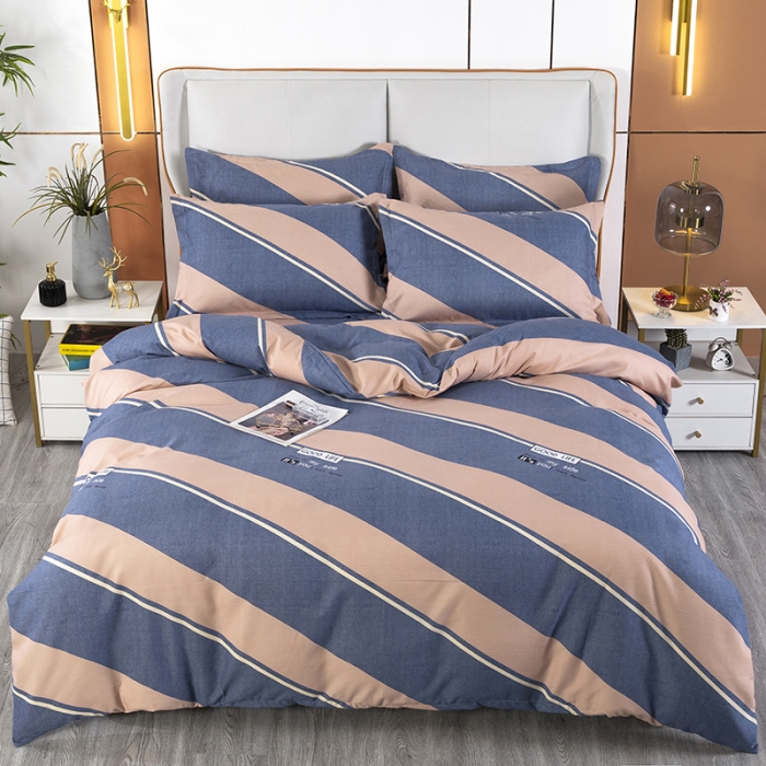 91家纺网 家纺一手货源 找家纺 雨萝家纺 2022新款植物羊绒四件套 米斯本