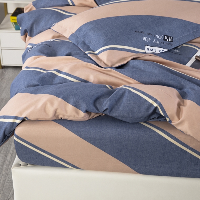 91家纺网 家纺一手货源 找家纺 雨萝家纺 2022新款植物羊绒四件套 米斯本