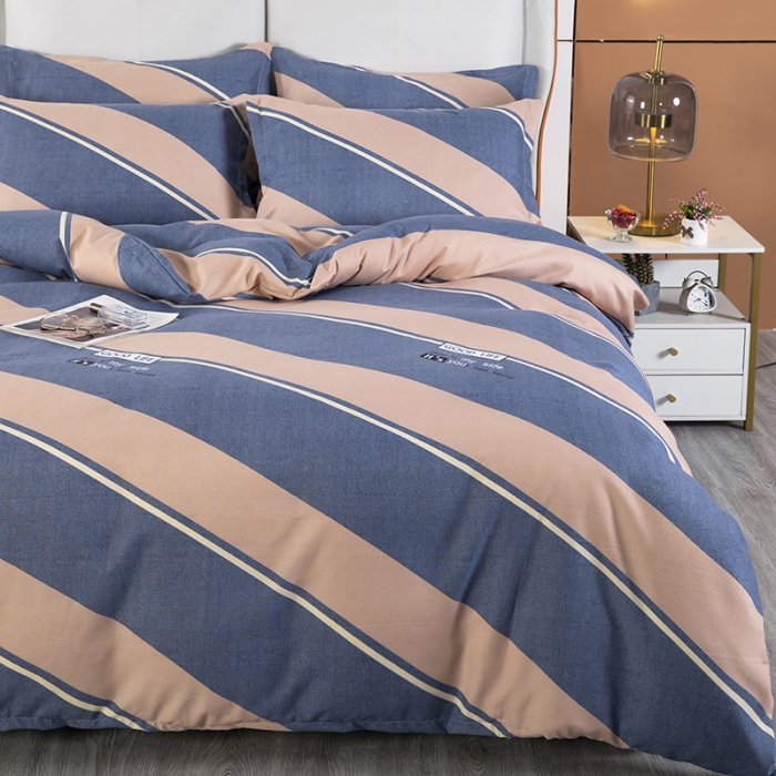 91家纺网 家纺一手货源 找家纺 雨萝家纺 2022新款植物羊绒四件套 米斯本