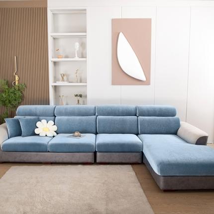 91家纺网 家纺一手货源 找家纺 （总）沐沐家纺 2026新款金丝绒沙发笠