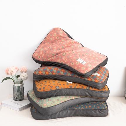 （总）九州枕芯 2023新款立体复古棉纱荞麦枕