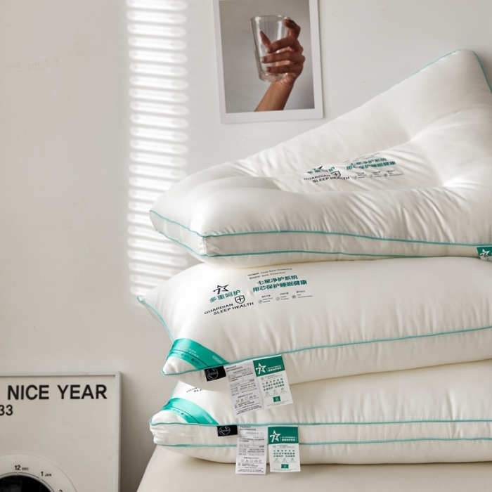91家纺网 家纺一手货源 找家纺 她喜爱枕头枕芯 新款净能多重呵护枕