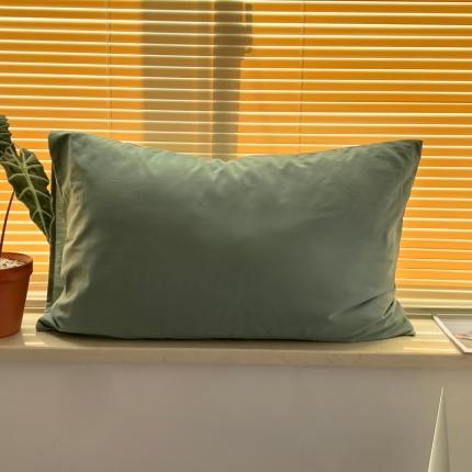 91家纺网 家纺一手货源 找家纺 （总）十里居 2022新款40支13372全棉纯色枕套