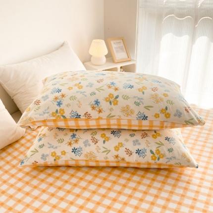 91家纺网 家纺一手货源 找家纺 （总）黑马家居 2023新款喷气全棉斜纹单品枕套