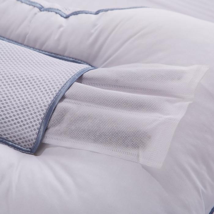 91家纺网 家纺一手货源 找家纺 弧形磁疗枕芯 可水洗决明子枕头