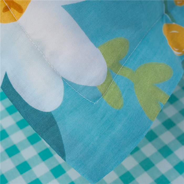 91家纺网 家纺一手货源 找家纺 茗婷 2025纯棉印花单人枕套全棉双人枕头套方枕花枝秀兰