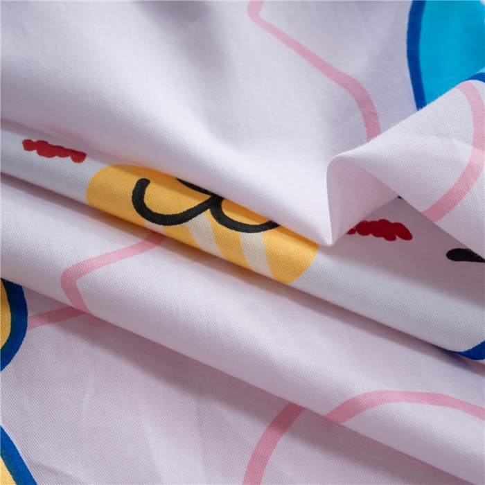 91家纺网 家纺一手货源 找家纺 茗婷 2025纯棉印花单人枕套全棉双人枕头套方枕巧虎吃面