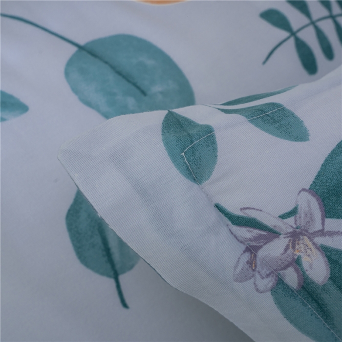 91家纺网 家纺一手货源 找家纺 茗婷 2025纯棉印花单人枕套全棉双人枕头套方枕小蜜橘