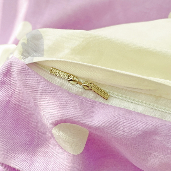 91家纺网 家纺一手货源 找家纺 梦家居 2023春季新品小清新系列全棉单被套 幸运兔