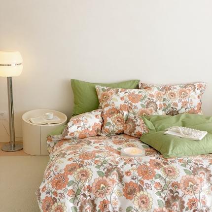 珺柔 2022新款13070全棉四件套 雾漫