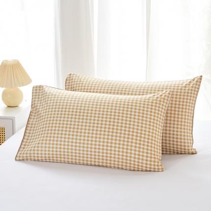 91家纺网 家纺一手货源 找家纺 （总）丰淘 2022新款条纹水洗棉枕套