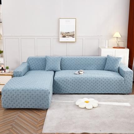 91家纺网 家纺一手货源 找家纺 （总）逐日沙发套 2023新款提花绒贵妃沙发套