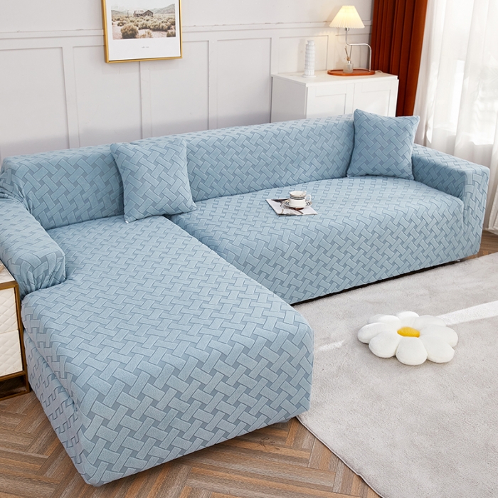 91家纺网 家纺一手货源 找家纺 （总）逐日沙发套 2023新款提花绒贵妃沙发套