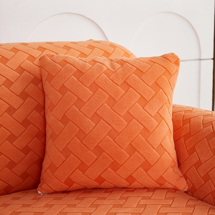 91家纺网 家纺一手货源 找家纺 （总）逐日沙发套 2023新款提花绒直排沙发套织艺