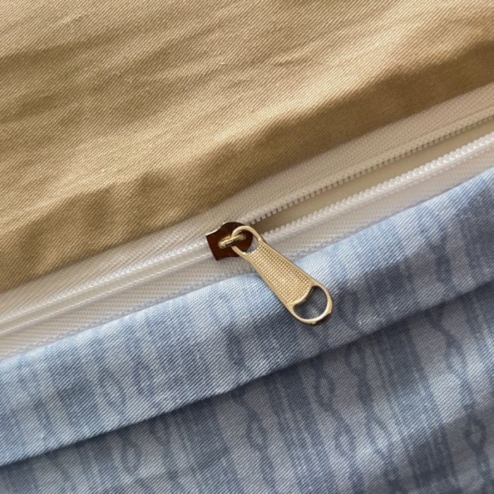 91家纺网 家纺一手货源 找家纺 （总）金丝鸟家纺 2023新款全棉简约斜纹四件套