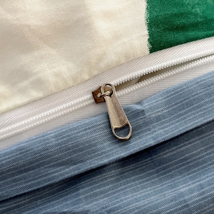 91家纺网 家纺一手货源 找家纺 金丝鸟家纺 2023新款全棉简约斜纹四件套 色调