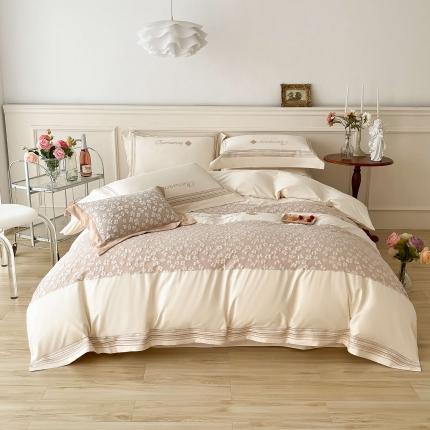 91家纺网 家纺一手货源 找家纺 青禾视觉 2023轻法式样片