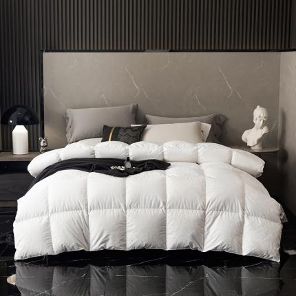 91家纺网 家纺一手货源 找家纺 匠心 2022新款臻品大朵鹅绒被 粉色