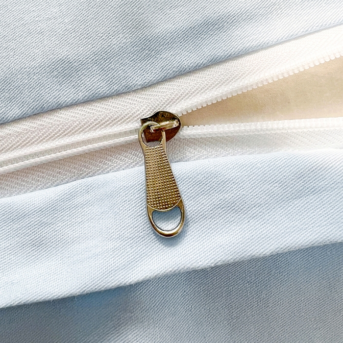 91家纺网 家纺一手货源 找家纺 娜娜 2022新款全棉泡泡纱四件套 泡泡纱-湖蓝