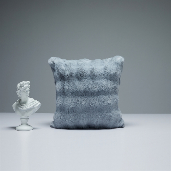 91家纺网 家纺一手货源 找家纺 （总）缔缦2022新款皮草绒抱枕（50*50cm含芯）