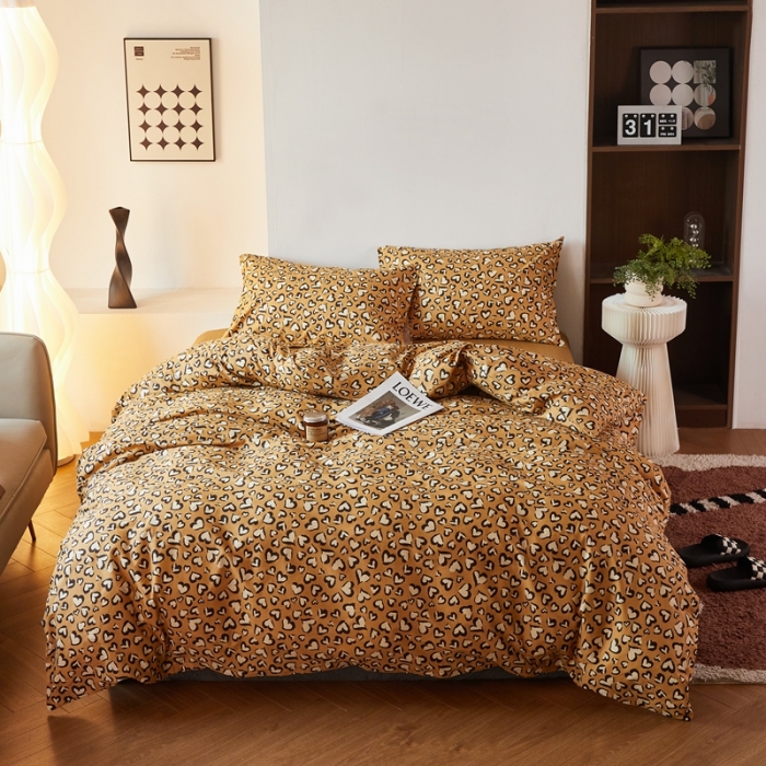 91家纺网 家纺一手货源 找家纺 怡家居 2022新款直播供货全棉印花四件套-第九批 深爱