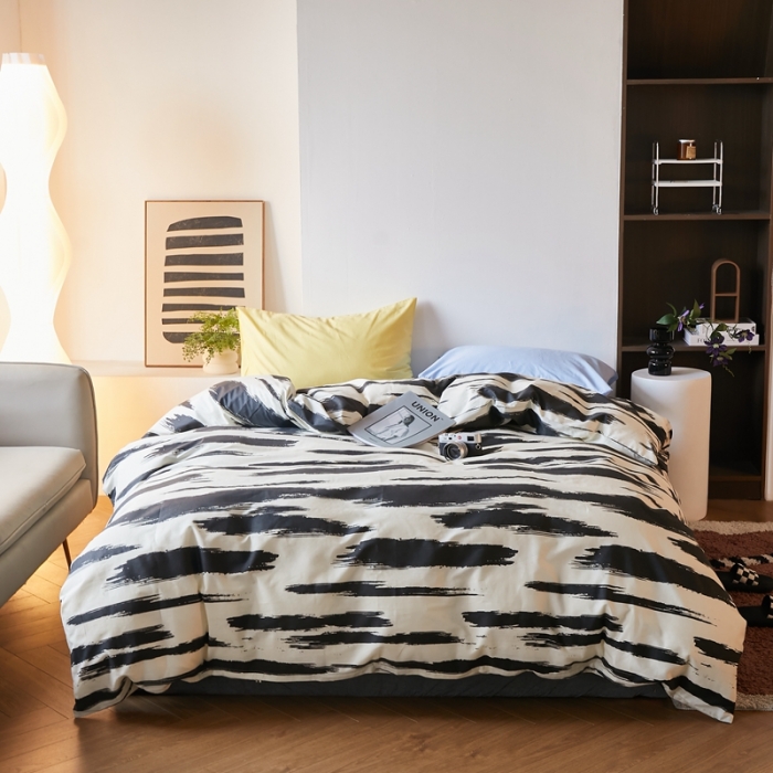 91家纺网 家纺一手货源 找家纺 怡家居 2022新款直播供货全棉印花四件套-第九批 时尚