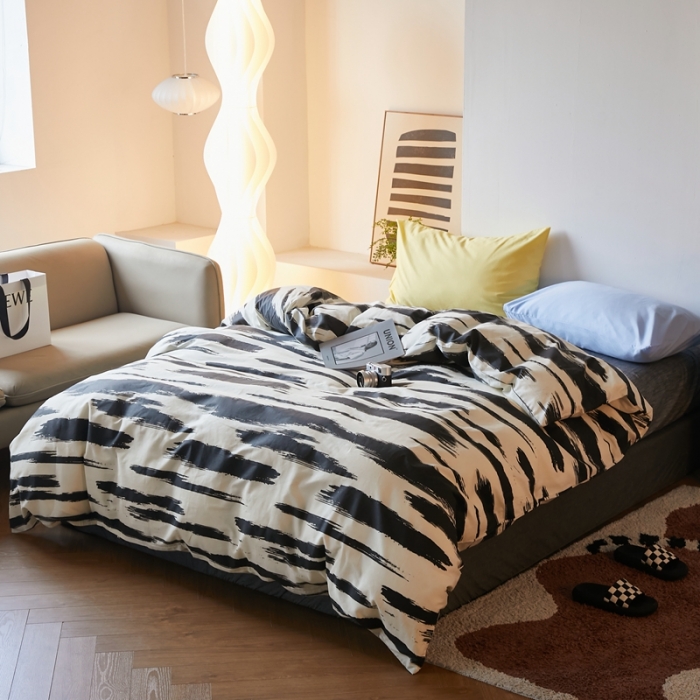 91家纺网 家纺一手货源 找家纺 怡家居 2022新款直播供货全棉印花四件套-第九批 时尚