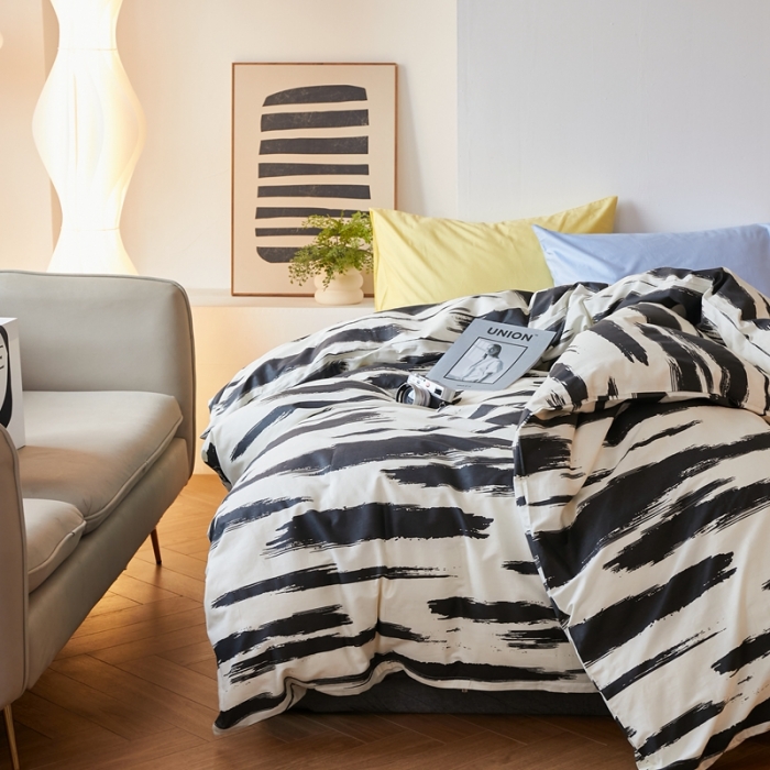 91家纺网 家纺一手货源 找家纺 怡家居 2022新款直播供货全棉印花四件套-第九批 时尚