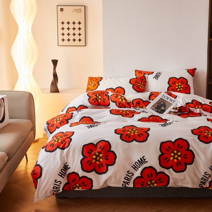 91家纺网 家纺一手货源 找家纺 怡家居 2022新款直播供货全棉印花四件套-第九批 童话