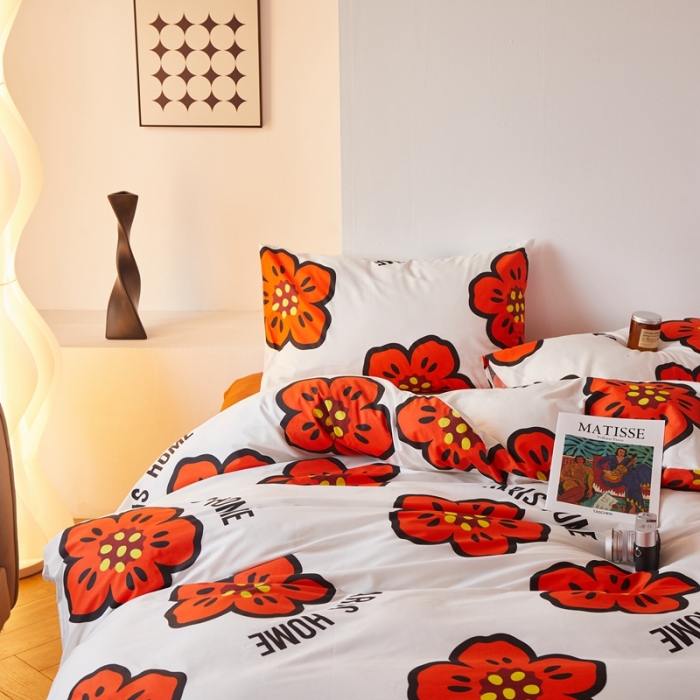 91家纺网 家纺一手货源 找家纺 怡家居 2022新款直播供货全棉印花四件套-第九批 童话