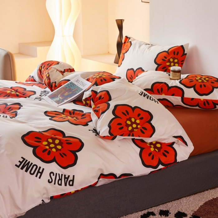 91家纺网 家纺一手货源 找家纺 怡家居 2022新款直播供货全棉印花四件套-第九批 童话