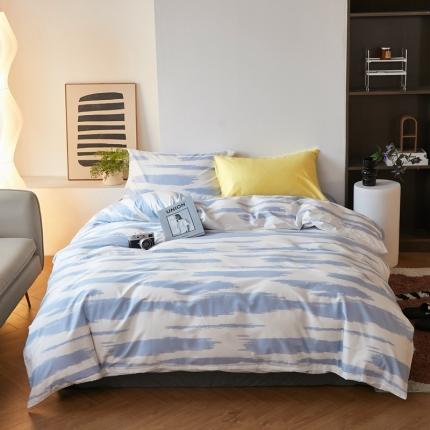 怡家居 2022新款直播供货全棉印花四件套-第九批 蔚蓝